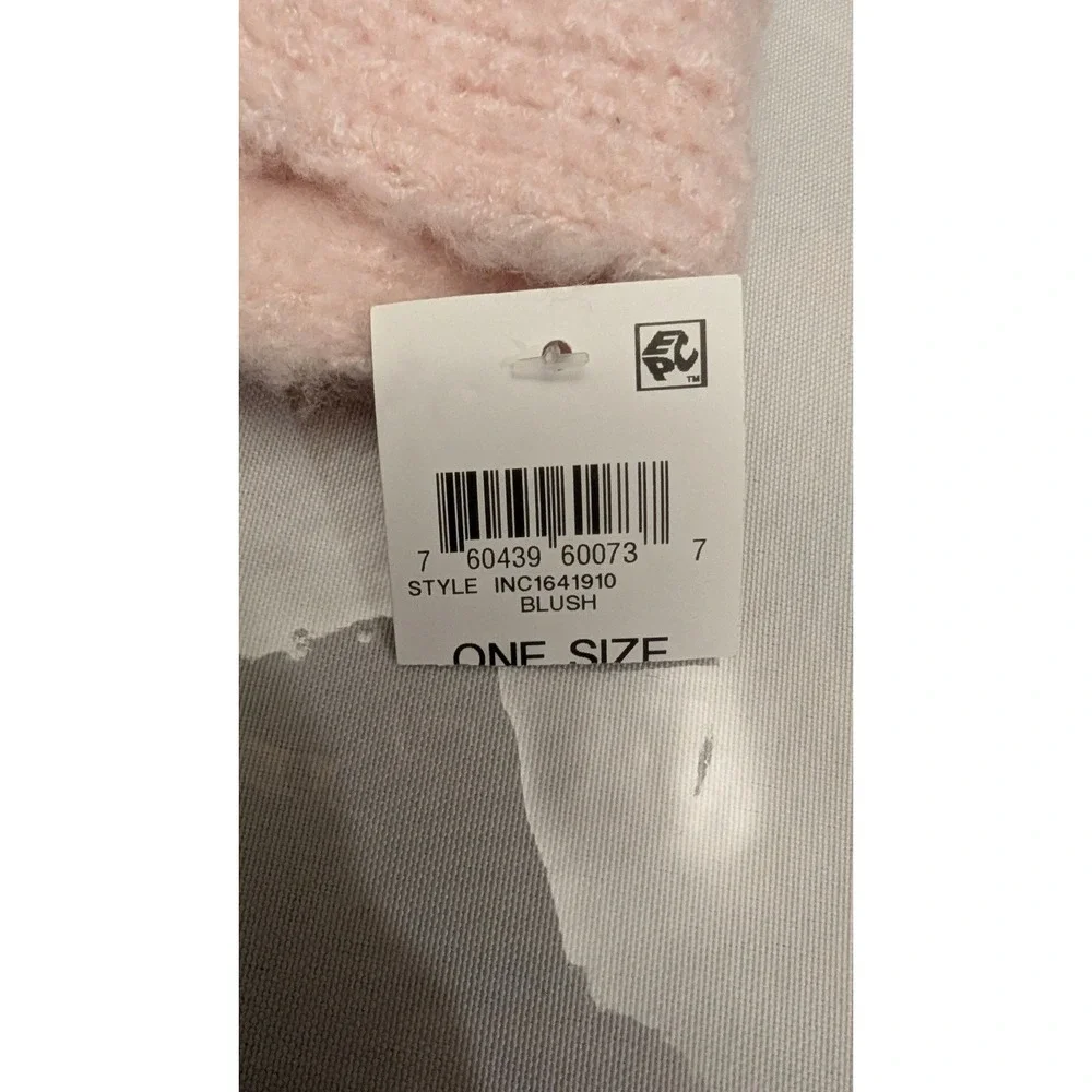 INC International Concepts‎ Blush Knit Headband Rhinestone Embellished